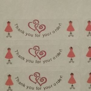 128 LABELS Thank You For Your Order dresses hearts